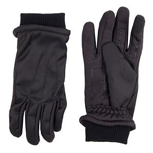 Men's Dockers InteliTouch Mixed Media Touchscreen Gloves