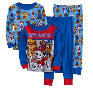 Toddler Boy Paw Patrol Rubble, Chase, Marshall & Skye 4-pc. Pajama Set