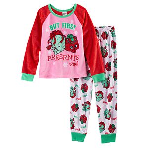 Girls 4-12 Present Pajama Set