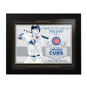 Chicago Cubs Kris Bryant Framed Wall Art