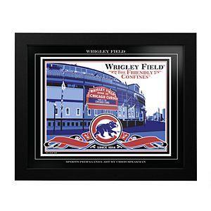 Chicago Cubs Wrigley Field Framed Wall Art