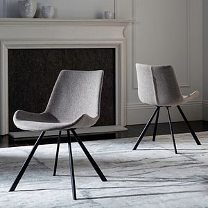 Safavieh Terra Upholstered Accent Chair 2-piece Set