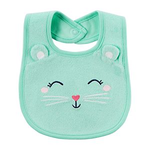 Baby Girl Carter's Cat Teething Bib