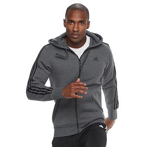 Men's adidas Full-Zip Fleece Hoodie
