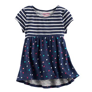 Toddler Girl Jumping Beans® Short Sleeve High-Low Hem Tunic