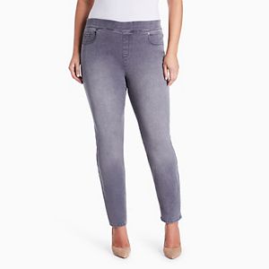 Plus Size Gloria Vanderbilt Avery High-Rise Pull-On Jeans