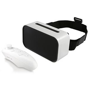 The Sharper Image Virtual Reality Smartphone Viewer with Controller