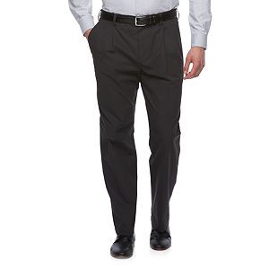 Big & Tall Croft & Barrow® Classic-Fit Easy-Care Stretch Pleated Khaki Pants