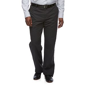Big & Tall Croft & Barrow® Relaxed-Fit Easy-Care Stretch Pleated Khaki Pants