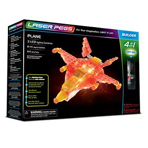 Laser Pegs 4-in-1 Plane Kit