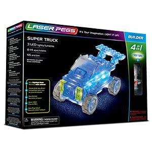 Laser Pegs 4-in-1 Super Truck Kit