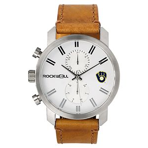 Men's Rockwell Milwaukee Brewers Apollo Chronograph Watch