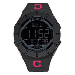 Men's Rockwell Cleveland Indians Coliseum Digital Watch