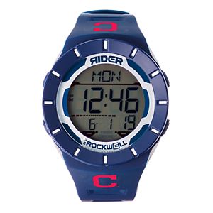 Men's Rockwell Cleveland Indians Coliseum Digital Watch