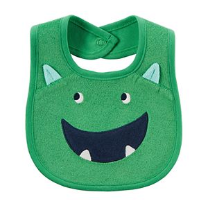 Baby Boy Carter's Monster Terry Bib