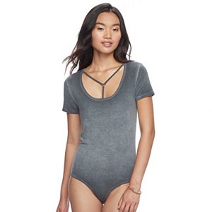 Juniors' Mudd® Strappy Bodysuit
