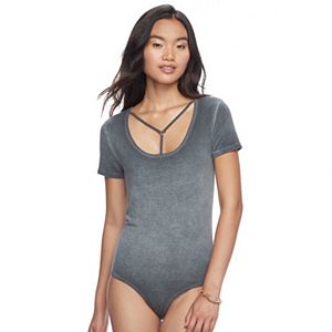 Juniors' Mudd® Strappy Bodysuit!