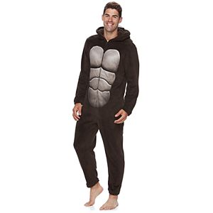 Men's Gorilla Hooded Union Suit