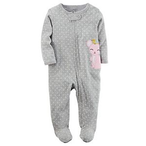 Baby Girl Carter's Embroidered Sleep & Play