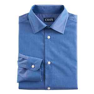 Boys 8-20 Chaps Chambray Dot Button-Down Shirt