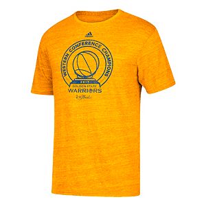 Men's adidas Golden State Warriors 2017 Conference Champions Trophy Tee