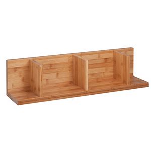Honey-Can-Do Large Sectioned Wall Shelf