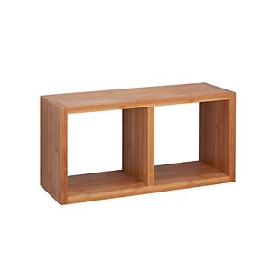 Honey-Can-Do Double Cube Wall Shelf