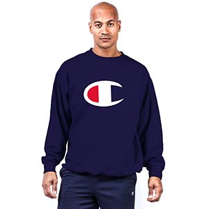 Big & Tall Men's Champion Fleece Crewneck Sweatshirt