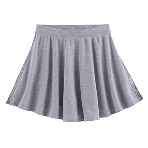 Girls 7-16 & Plus Size SO® French Terry Space-Dyed Circle Skirt