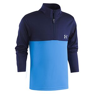 Toddler Boy Under Armour Sideline Colorblock 1/4-Zip Pullover