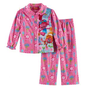 Toddler Girl DreamWorks Trolls 2-pc. DJ Suki &  Poppy Top & Pants Pajama Set