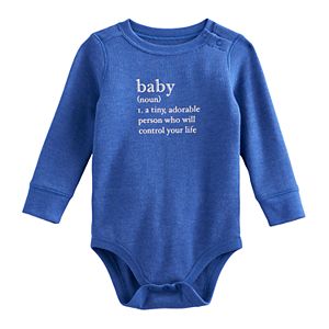Baby Boy Jumping Beans® Graphic Thermal Bodysuit