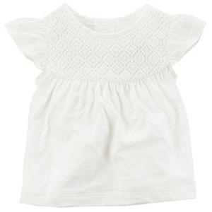 Baby Girl Carter's Crochet Top