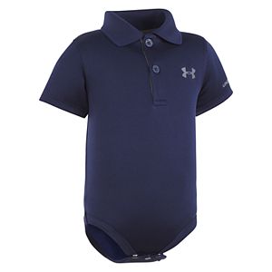 Baby Boy Under Armour Polo Bodysuit