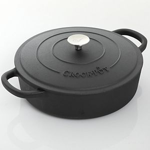 Crock-Pot 5-qt. Pre-Seasoned Cast-Iron Braising Pan