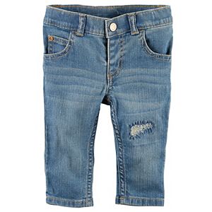 Baby Girl Carter's Distressed Denim Jeans