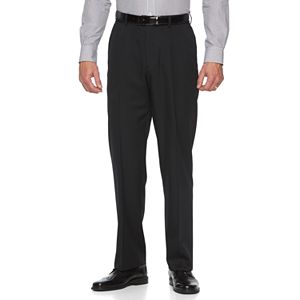 Big & Tall Croft & Barrow® Essential Classic-Fit Flat-Front Dress Pants
