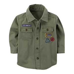 Baby Boy Carter's Ripstop Button-Front Shirt