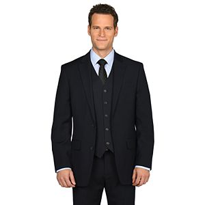 Men's Dockers Classic-Fit Striped Navy Suit Jacket