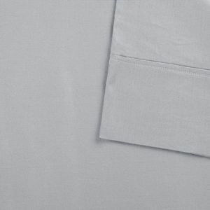 Sleep Philosophy Snug Grip 300 Thread Count Cotton Sateen Sheet Set