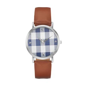 Women's Plaid Watch