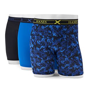 Men's Hanes 3-pack Ultimate X-Temp Performance Boxer Briefs