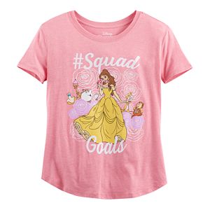 Disney's Beauty and the Beast Belle Girls Plus Size Squad Goals Graphic Tee