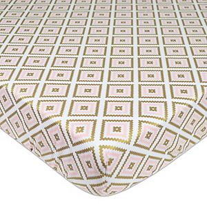 TL Care Sparkle Fitted Crib Sheet
