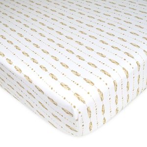 TL Care Jersey Knit Fitted Crib Sheet