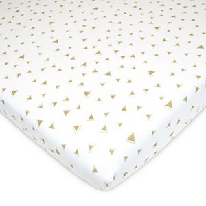 TL Care Patterned Jersey Knit Portable/Mini Crib Sheet