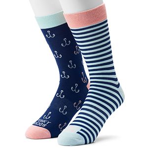 Men’s Funky Socks 2-pack Novelty Socks