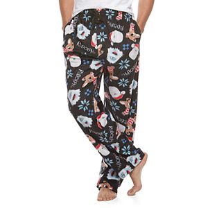 Men's Rudolph The Red-Nosed Reindeer Bumble, Rudolph & Santa Lounge Pants
