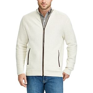 Men's Chaps Classic-Fit Zip-Front Cardigan Sweater