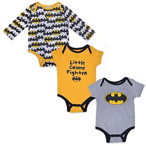 Baby Boy DC Comics Batman Bodysuit Set